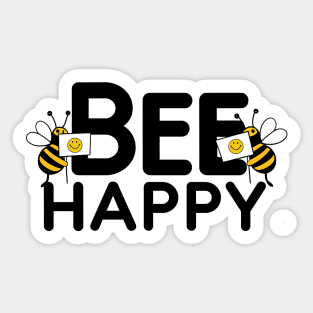 Bee Happy Sticker